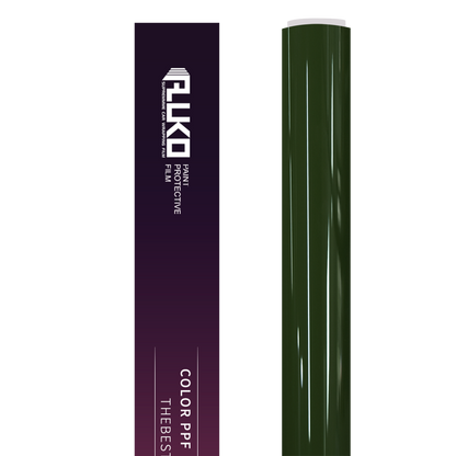 TPU Gloss Crystal Army Green Colored PPF Paint Protection Film product image 2 - Veloro paint protection film