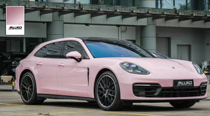 TPU Gloss Crystal Peach Pink Colored PPF Paint Protection Film product image 5 - Veloro paint protection film