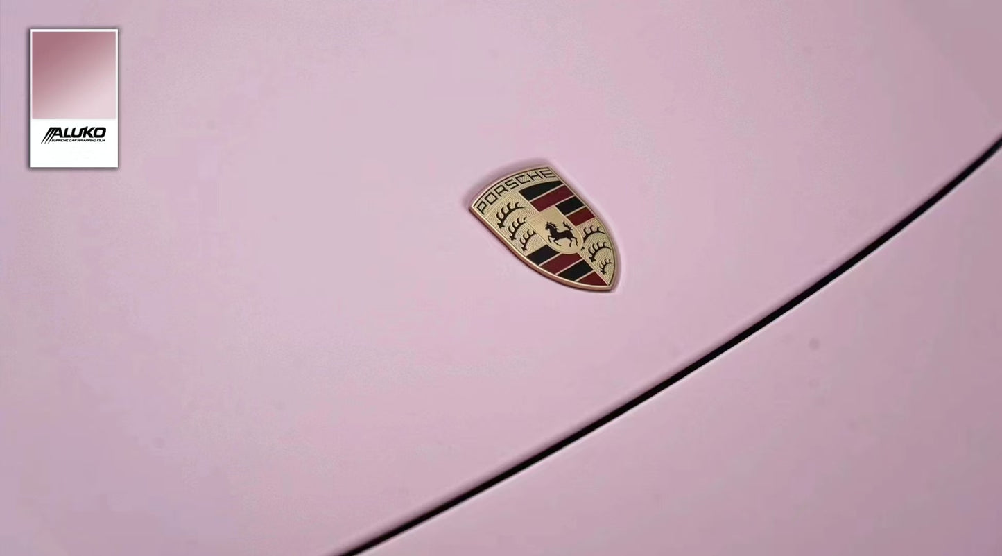 TPU Gloss Crystal Peach Pink Colored PPF Paint Protection Film product image 10 - Veloro paint protection film