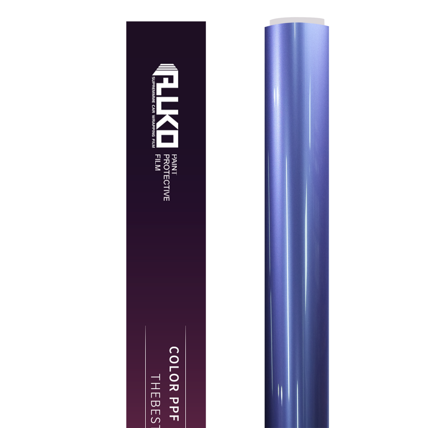 TPU Gloss Crystal Rosemary Purple Colored PPF Paint Protection Film product image 2 - Veloro paint protection film