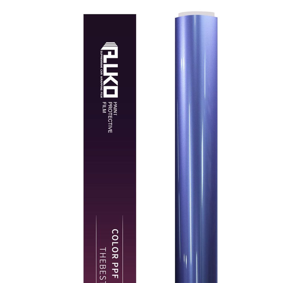 TPU Gloss Crystal Rosemary Purple Colored PPF Paint Protection Film product image 2 - Veloro paint protection film