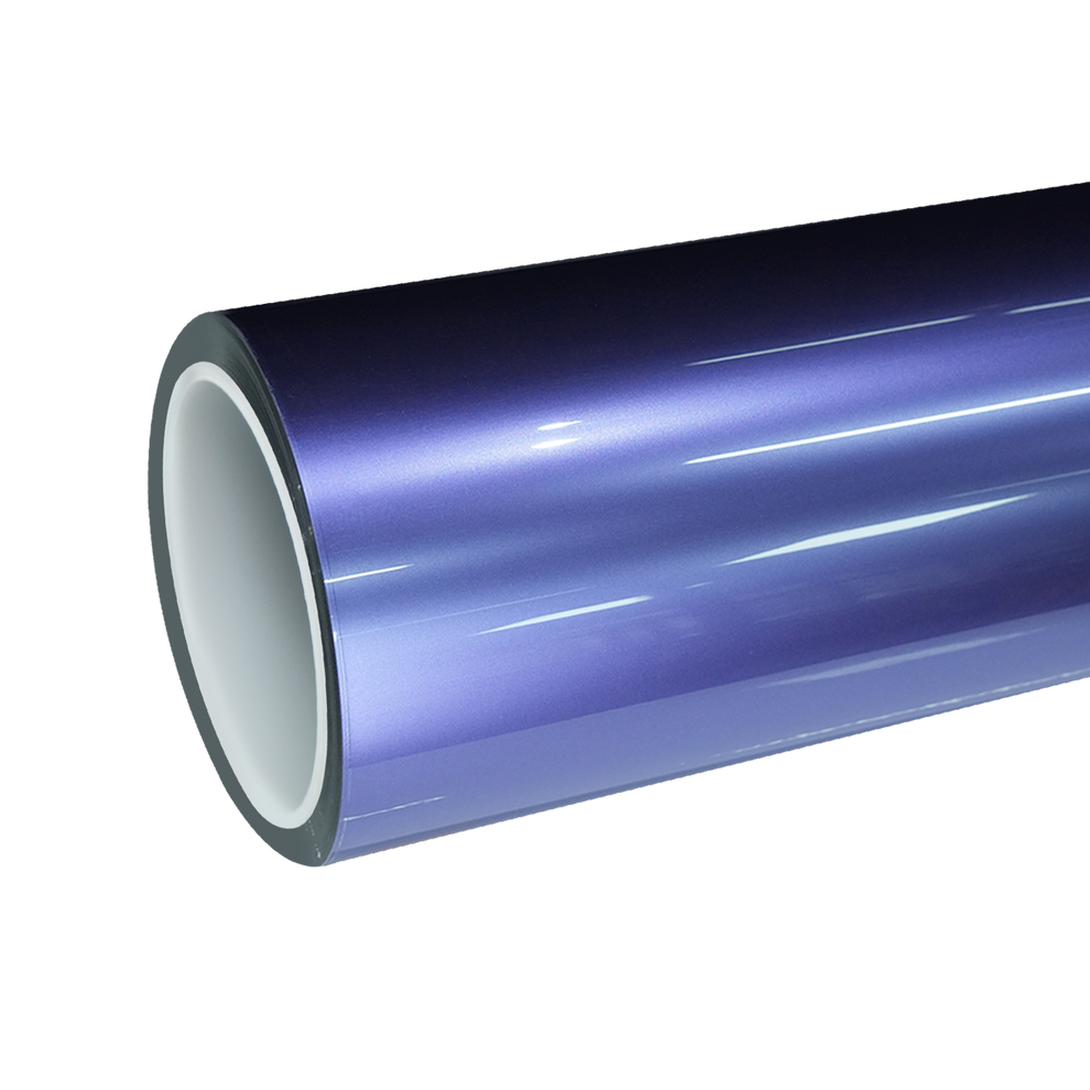 TPU Gloss Crystal Rosemary Purple Colored PPF Paint Protection Film