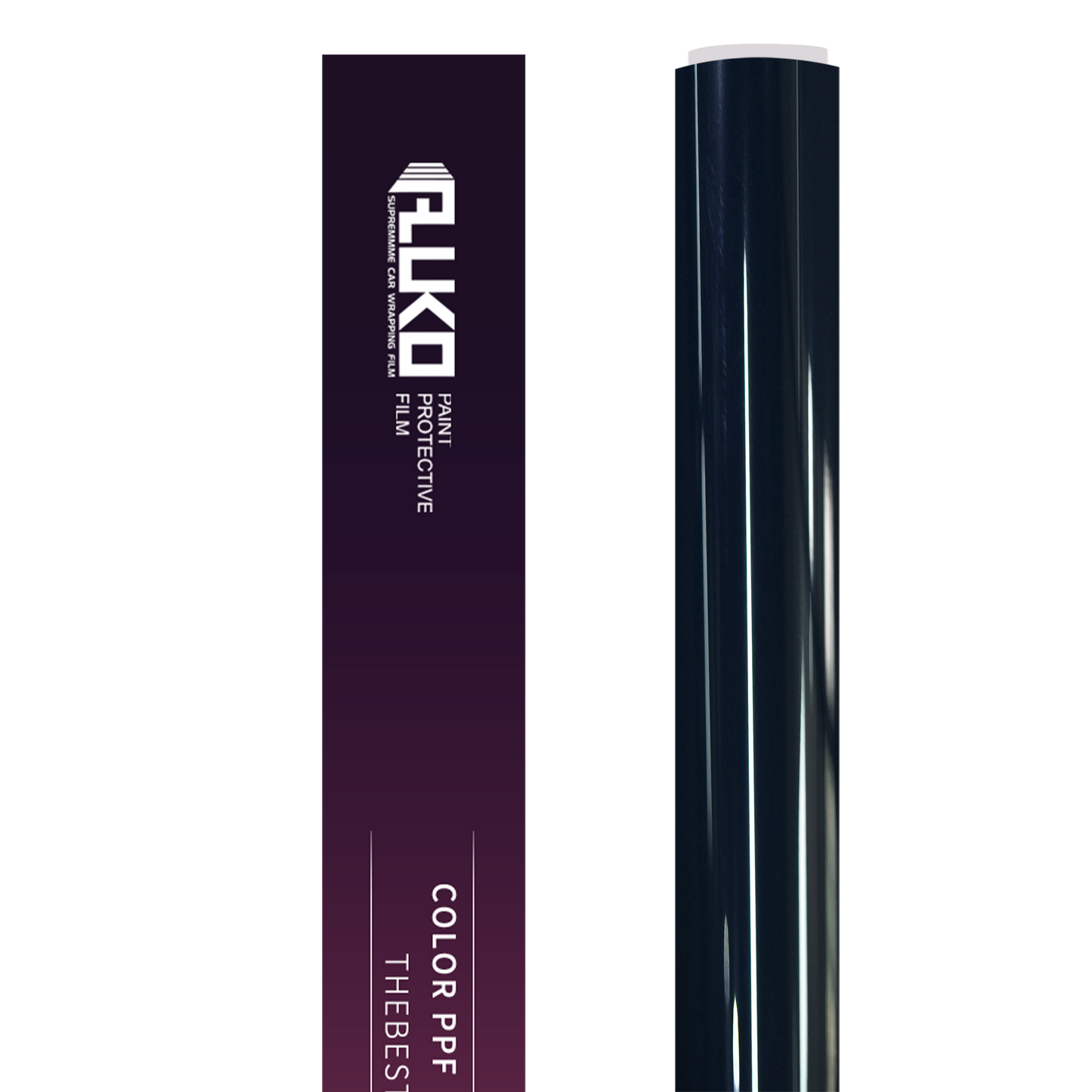 TPU Gloss Crystal Sapphire Blue Colored PPF Paint Protection Film product image 2 - Veloro paint protection film