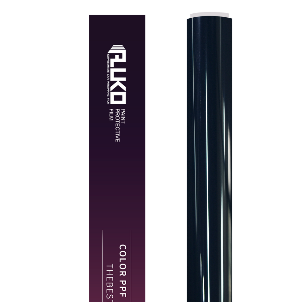 TPU Gloss Crystal Sapphire Blue Colored PPF Paint Protection Film product image 2 - Veloro paint protection film
