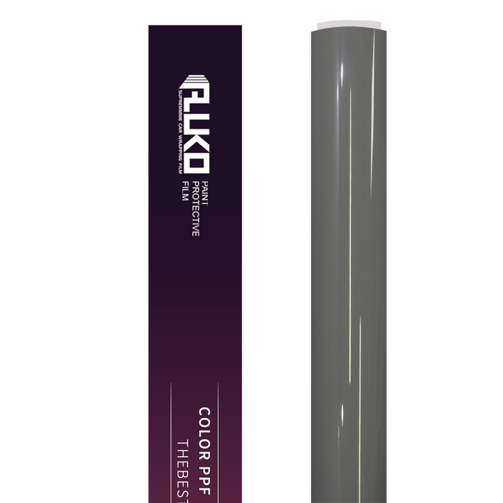 TPU Gloss Dark Chalkn Grey Colored PPF Paint Protection Film product image 2 - Veloro paint protection film