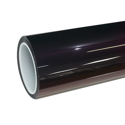 TPU Gloss Diamond Chameleon Black Red Colored PPF Paint Protection Film