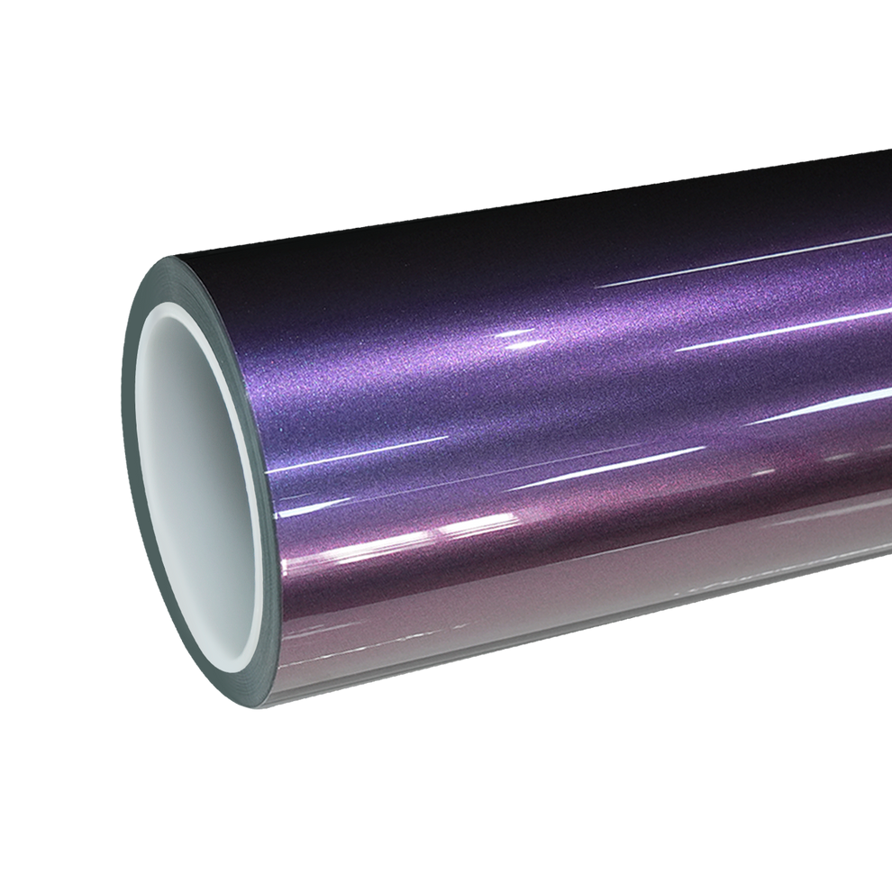 TPU Gloss Fantasy Spectrum Purple Colored PPF Car Paint Protection Film