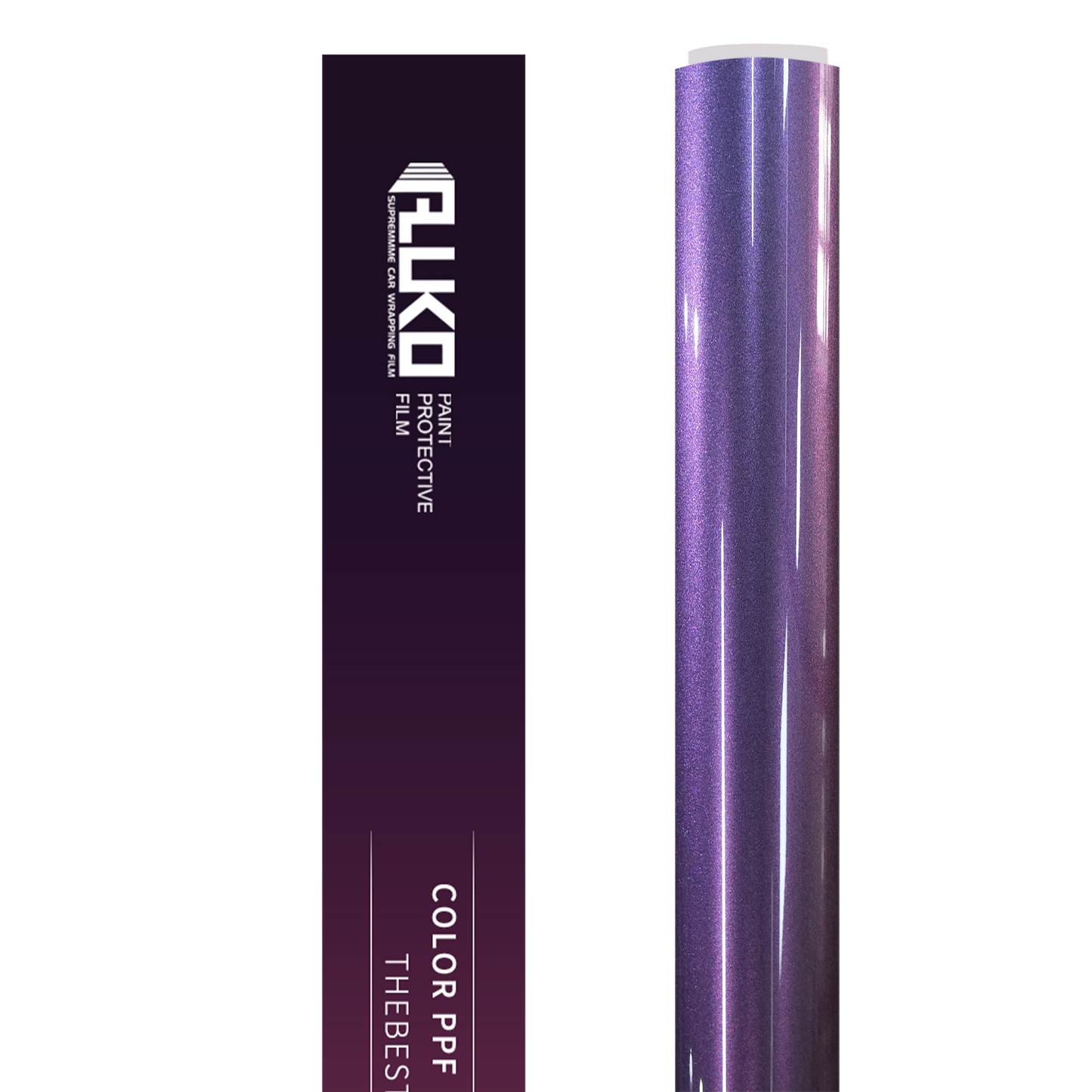 TPU Gloss Fantasy Spectrum Purple Colored PPF Car Paint Protection Film product image 2 - Veloro paint protection film