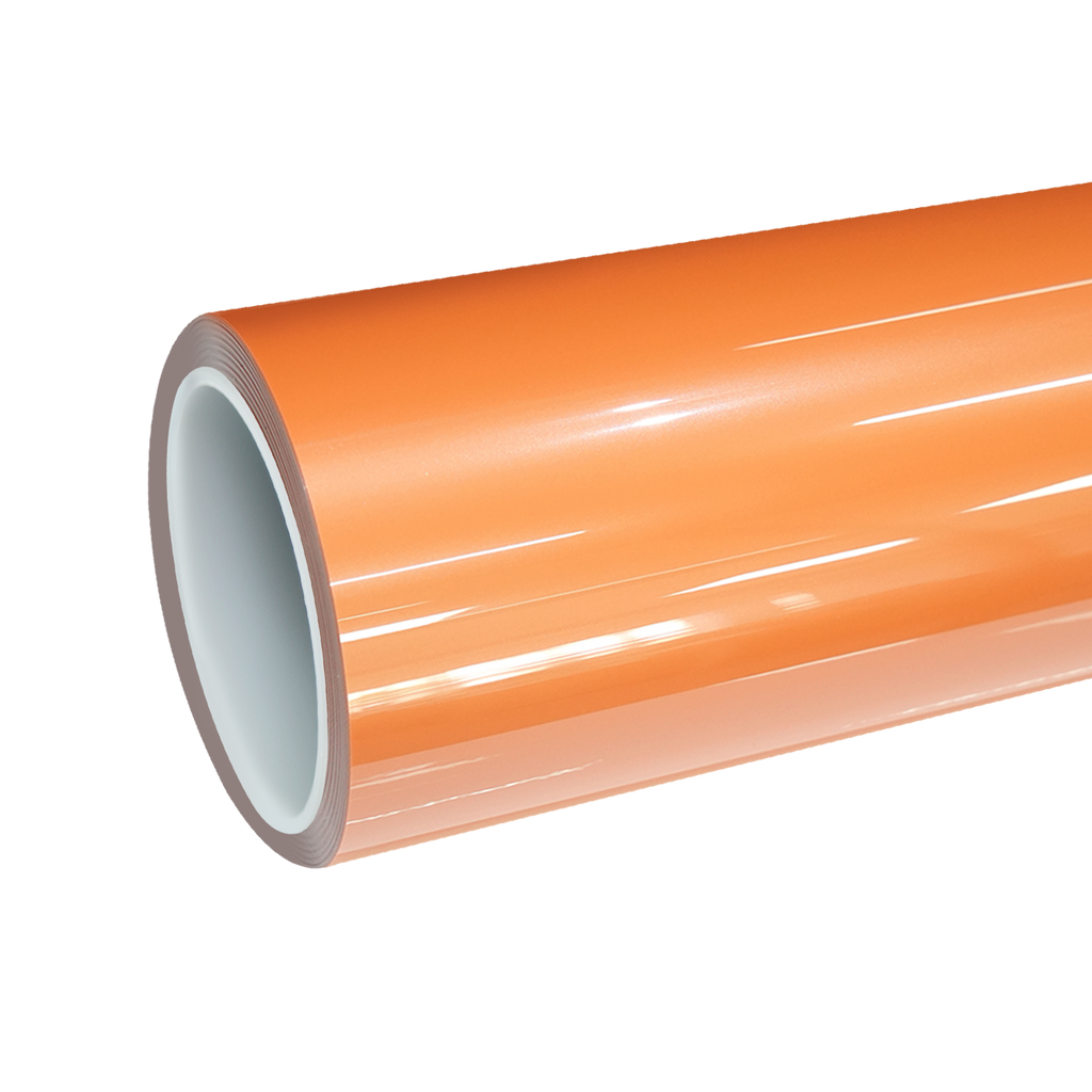 TPU Gloss Flame Copper Brown Colored PPF Paint Protection Film
