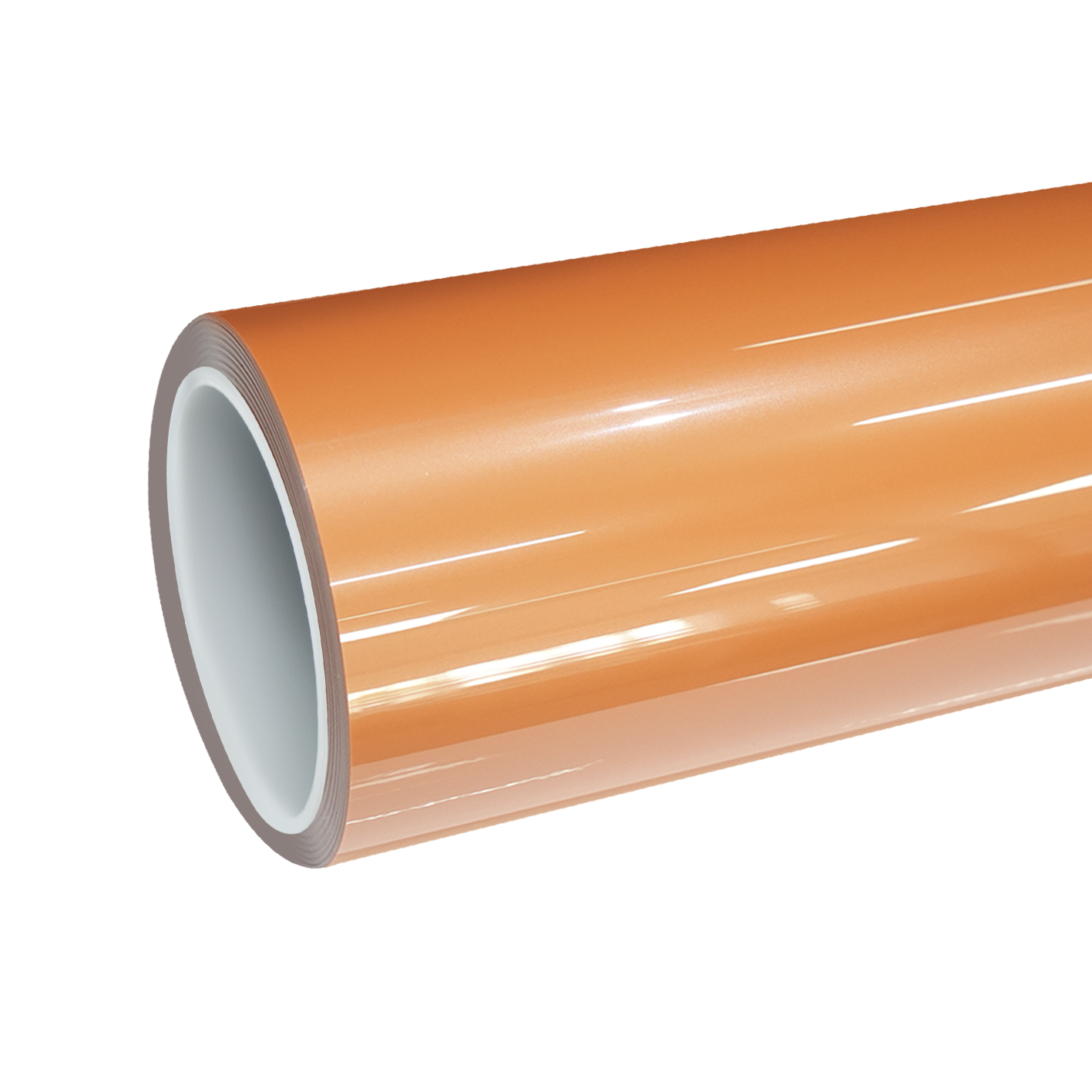 TPU Gloss Flame Copper Brown Colored PPF Paint Protection Film