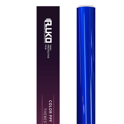 TPU Gloss Glass Blue Colored PPF Paint Protection Film product image 2 - Veloro paint protection film