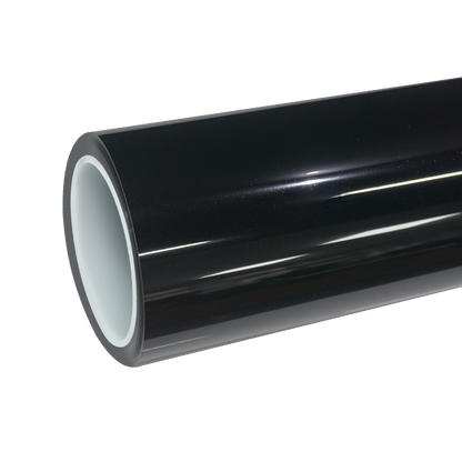 TPU Gloss Glitter Santorini Black Colored PPF Paint Protection Film