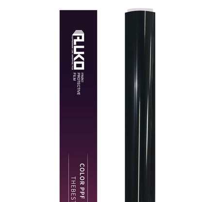 TPU Gloss Glitter Santorini Black Colored PPF Paint Protection Film product image 2 - Veloro paint protection film