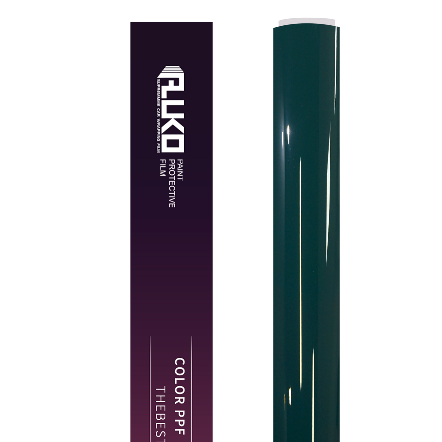 TPU Gloss Hell Green Colored PPF Paint Protection Film product image 2 - Veloro paint protection film