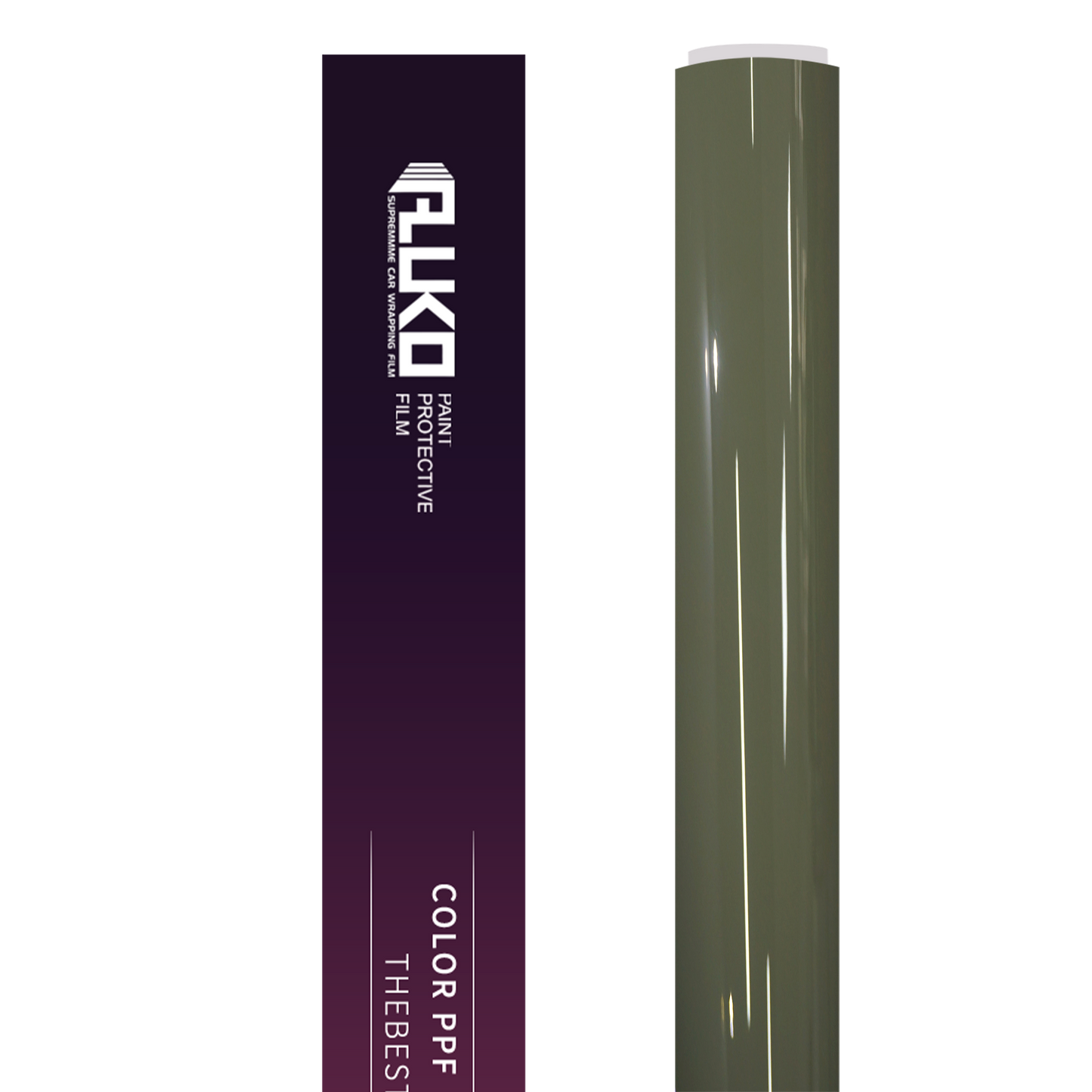 TPU Gloss Khaki Green PPF Paint Protection Film product image 3 - Veloro paint protection film