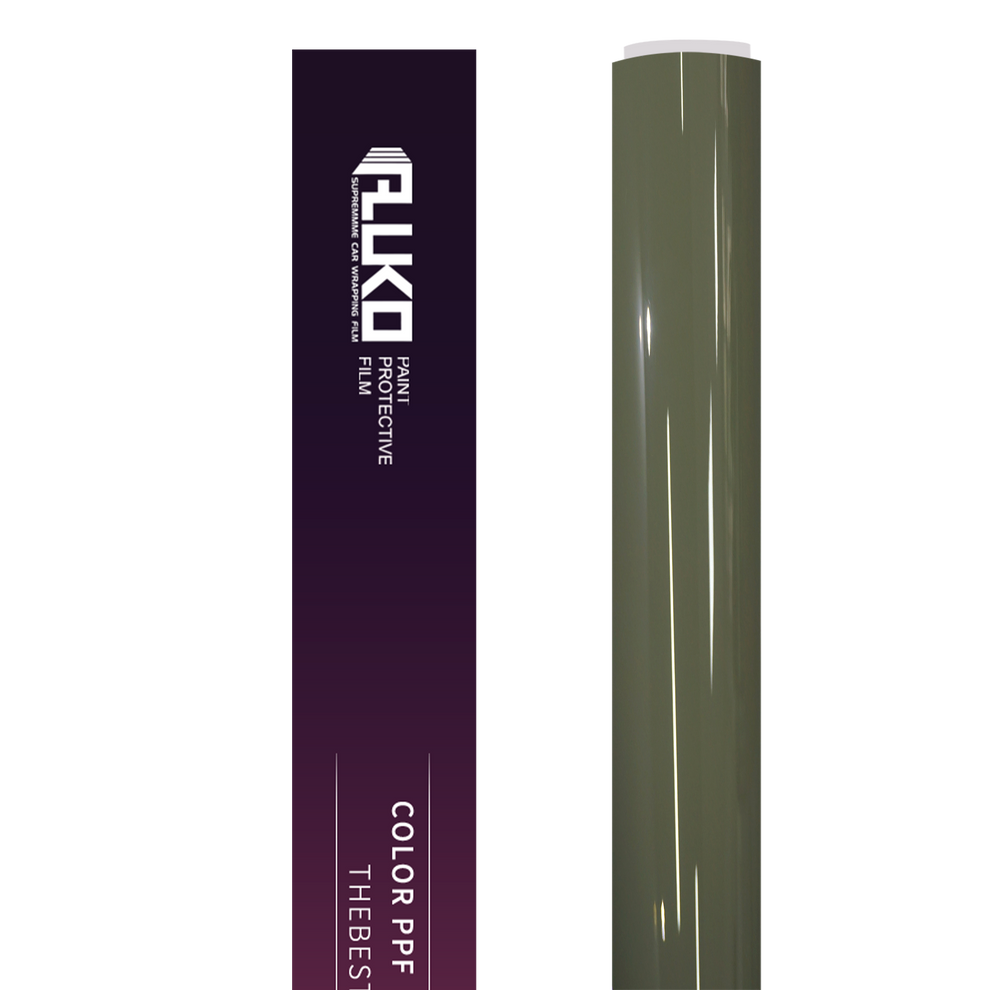 TPU Gloss Khaki Green PPF Paint Protection Film product image 3 - Veloro paint protection film
