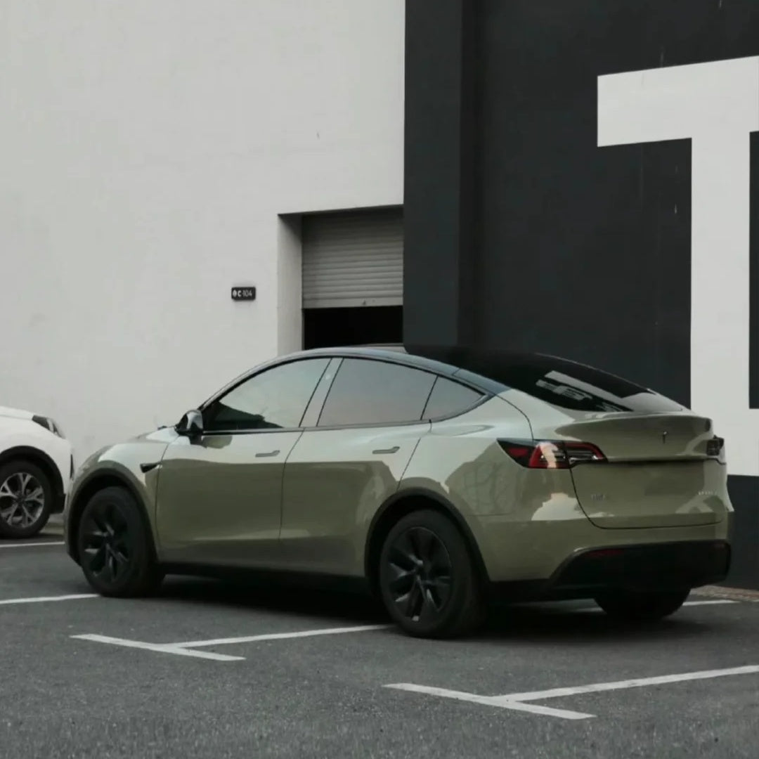 TPU Gloss Khaki Green PPF Paint Protection Film product image 2 - Veloro paint protection film