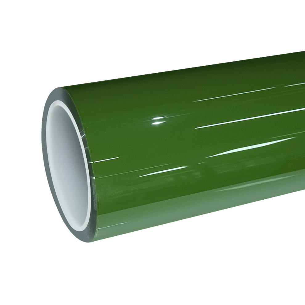 TPU Gloss Light Racing Green Colored PPF Paint Protection Film