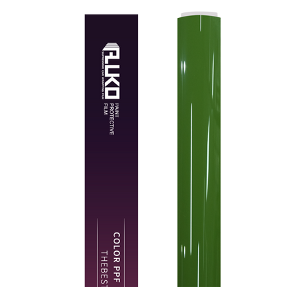 TPU Gloss Light Racing Green Colored PPF Paint Protection Film product image 2 - Veloro paint protection film