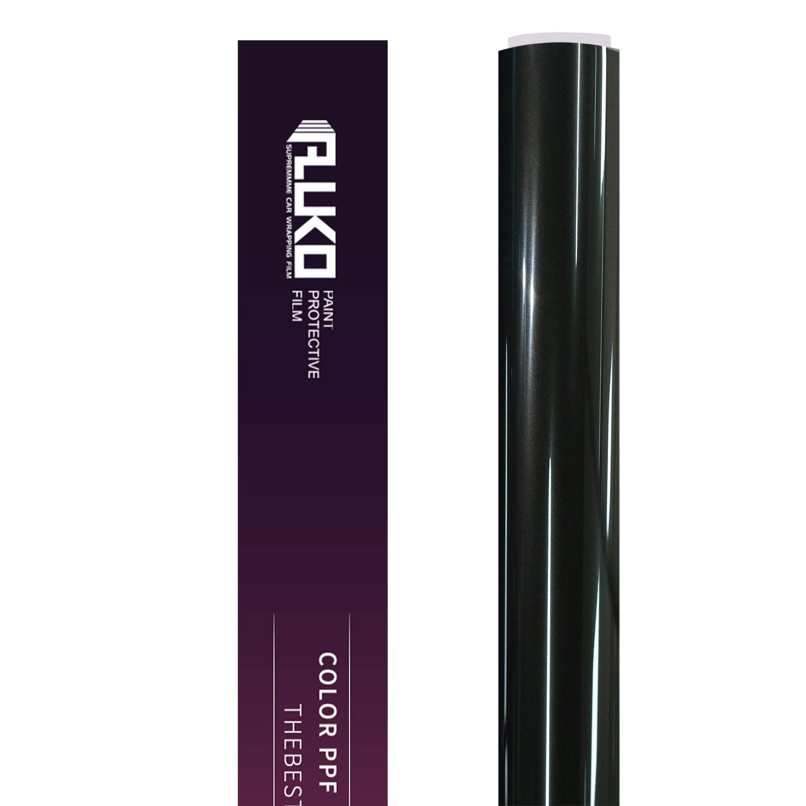 TPU Gloss Liquid Metal Black Colored PPF Paint Protection Film product image 2 - Veloro paint protection film