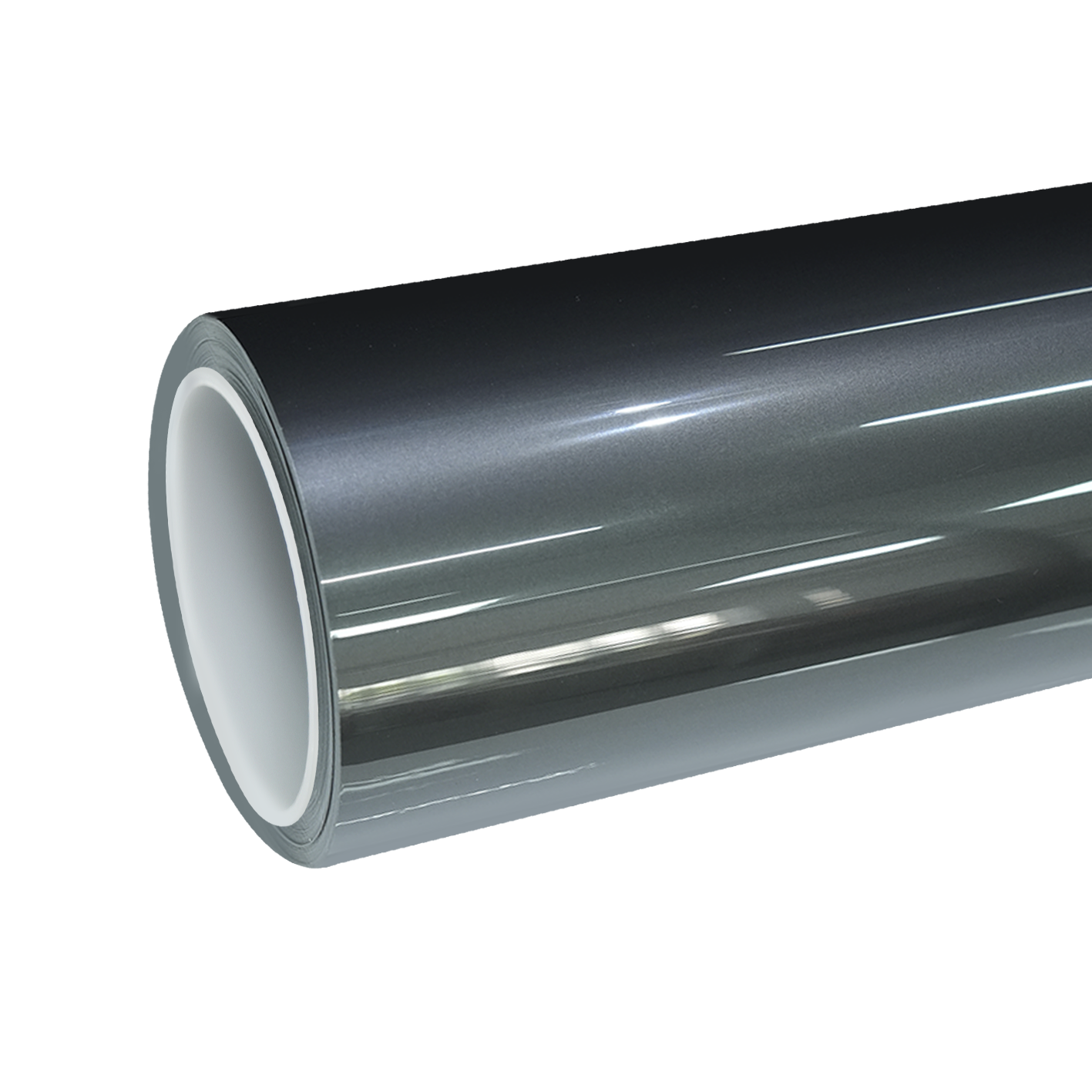 TPU Gloss Liquid Metallic Ebony Grey Colored PPF Paint Protection Film