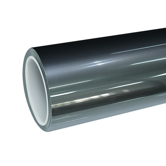 TPU Gloss Liquid Metallic Ebony Grey Colored PPF Paint Protection Film