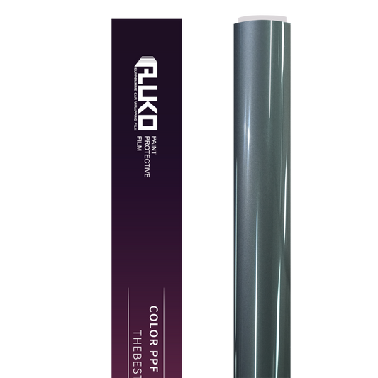 TPU Gloss Liquid Metallic Ebony Grey Colored PPF Paint Protection Film product image 2 - Veloro paint protection film
