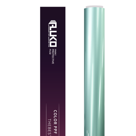 TPU Gloss Liquid Metallic Grace Green Colored PPF Paint Protection Film product image 2 - Veloro paint protection film