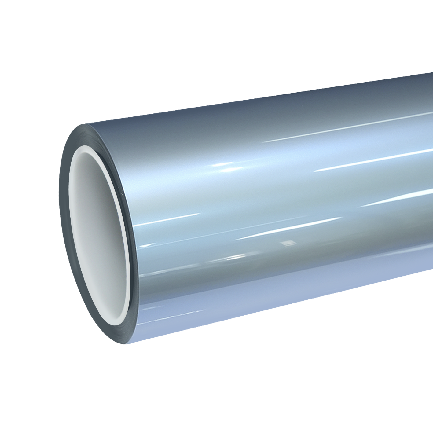 TPU Gloss Liquid Metallic Grayish Blue Colored PPF Paint Protection Film