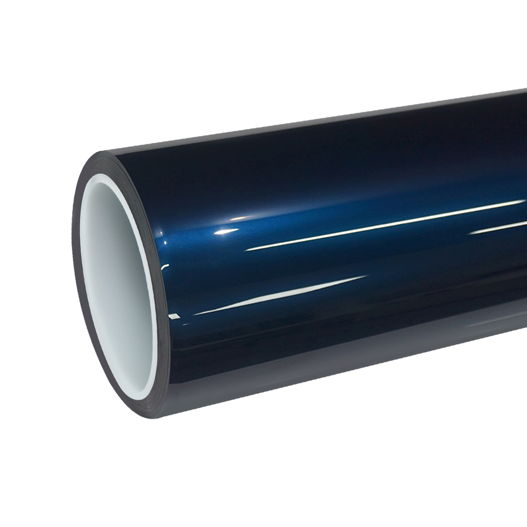 TPU Gloss Liquid Metallic Interstellar Blue Colored PPF Paint Protection Film