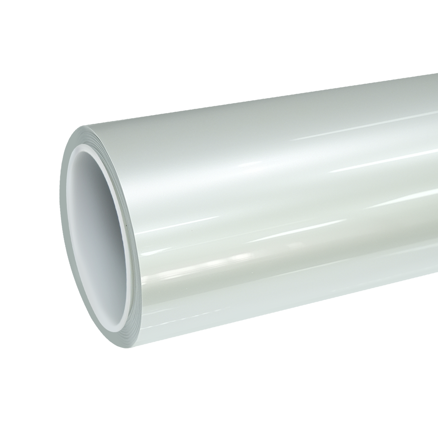 TPU Gloss Liquid Metallic Mousse White Colored PPF Paint Protection Film