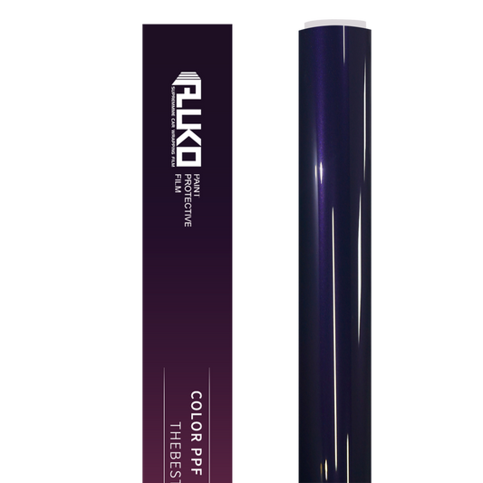 TPU Gloss Liquid Metallic Purple Colored PPF Paint Protection Film product image 2 - Veloro paint protection film