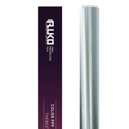 TPU Gloss Liquid Metallic Stellar Silver Colored PPF Paint Protection Film product image 2 - Veloro paint protection