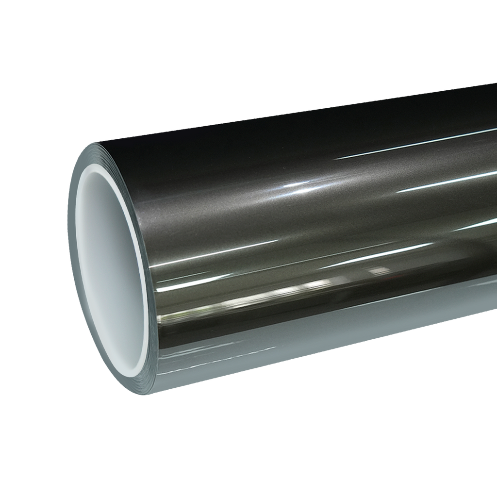 TPU Gloss Liquid Metallic Titanium Grey Colored PPF Paint Protection Film