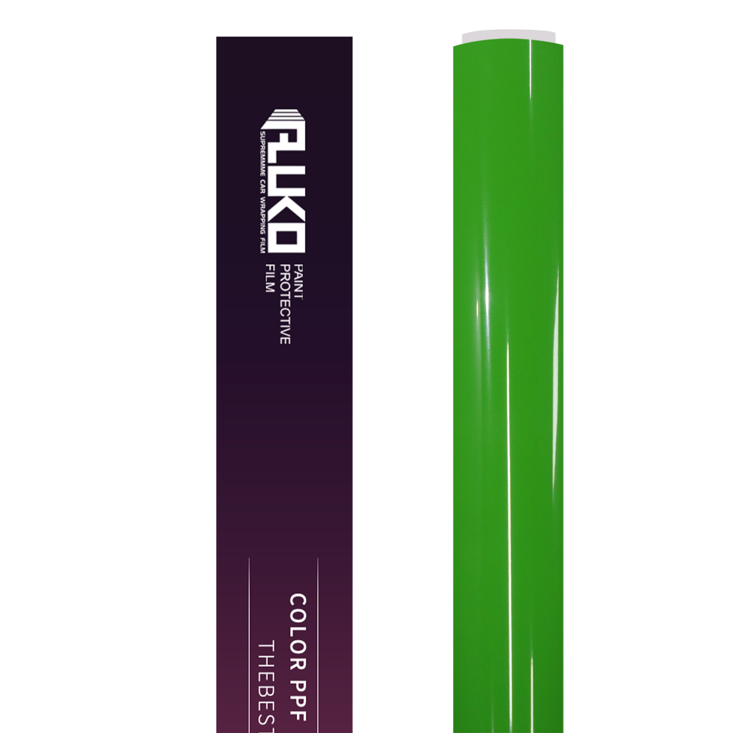 TPU Gloss Lizard Green Colored PPF Paint Protection Film product image 2 - Veloro paint protection film