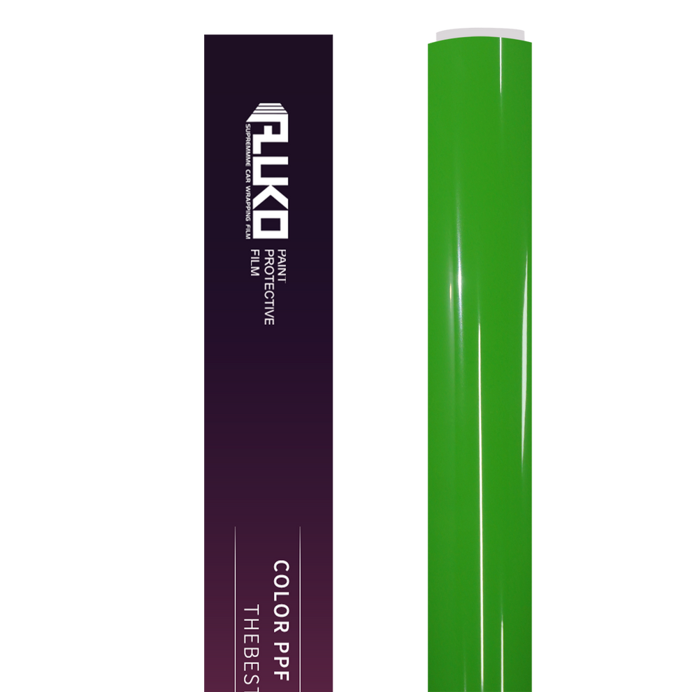 TPU Gloss Lizard Green Colored PPF Paint Protection Film product image 2 - Veloro paint protection film