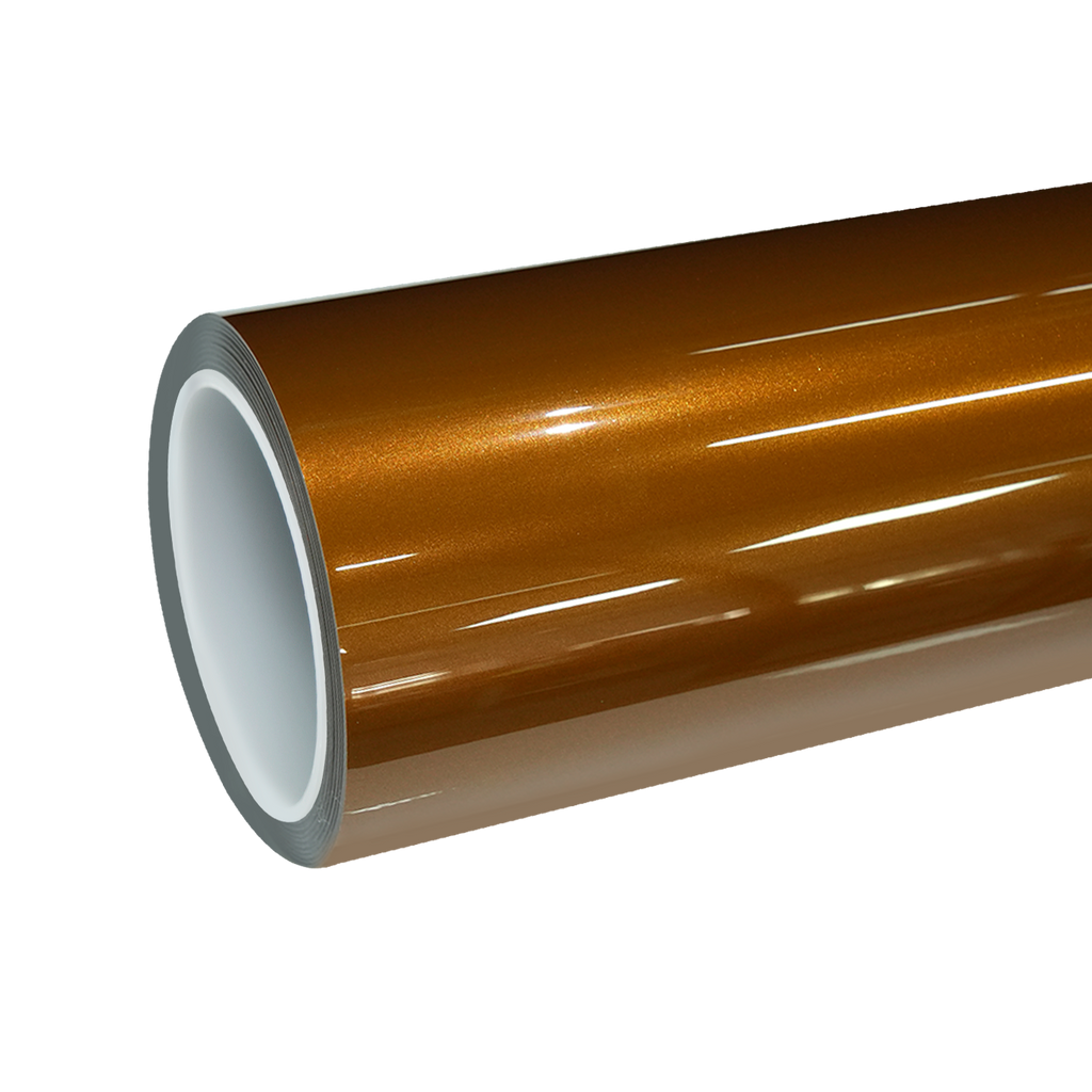 TPU Gloss Madeira Metallic Gold Colored PPF Paint Protection Film