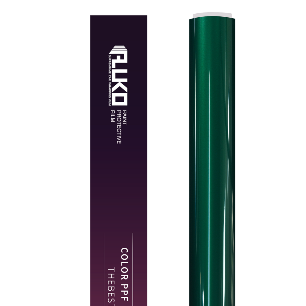 TPU Gloss Metallic Agate Green Colored PPF Paint Protection Film product image 3 - Veloro paint protection film