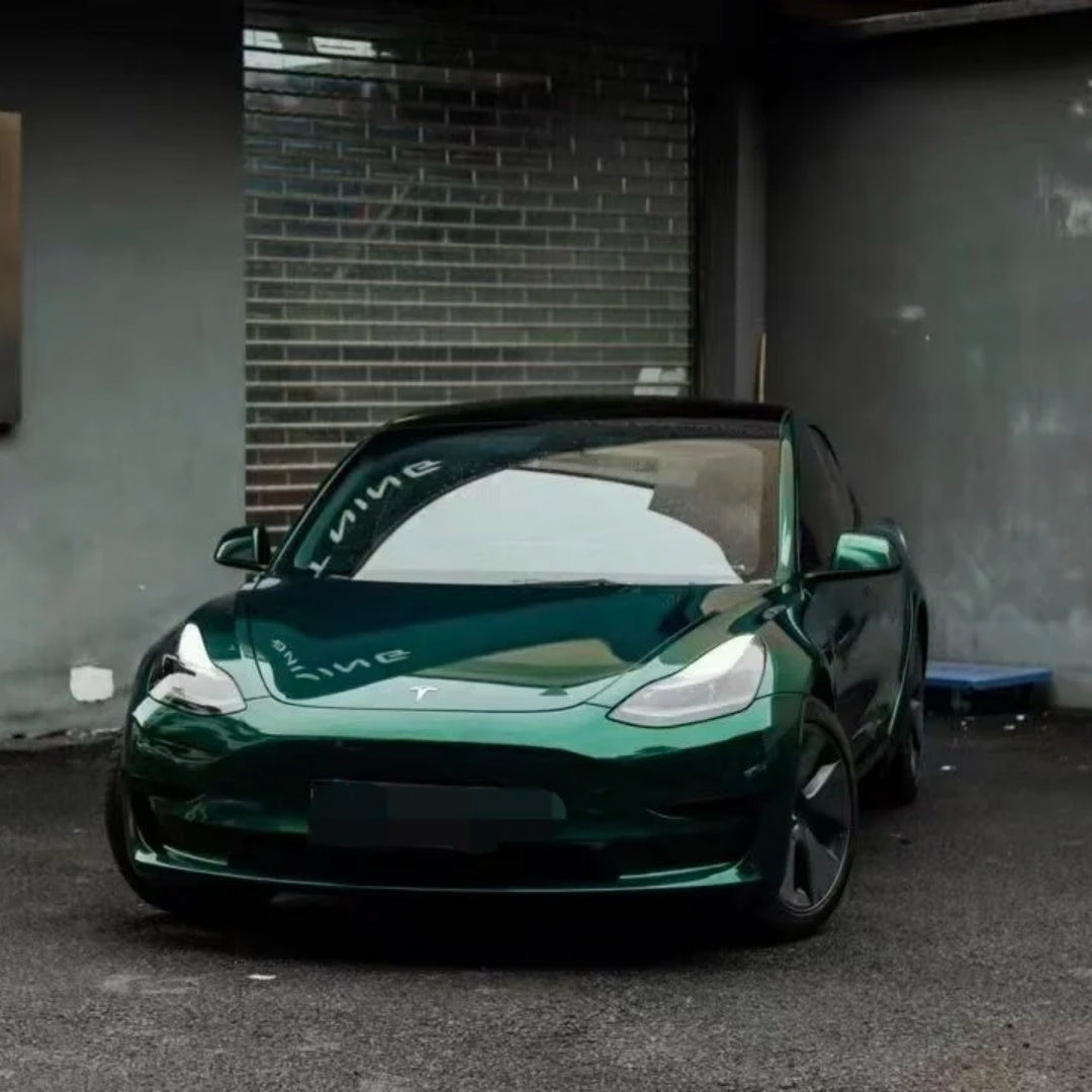 TPU Gloss Metallic Agate Green Colored PPF Paint Protection Film product image 2 - Veloro paint protection film