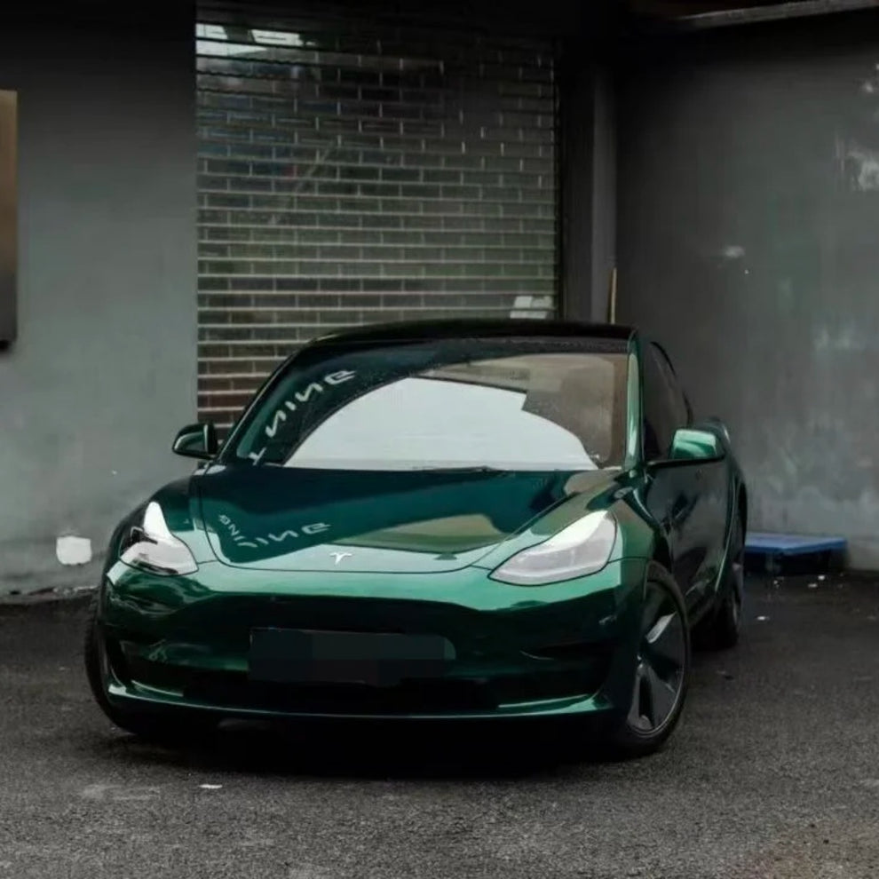 TPU Gloss Metallic Agate Green Colored PPF Paint Protection Film product image 2 - Veloro paint protection film