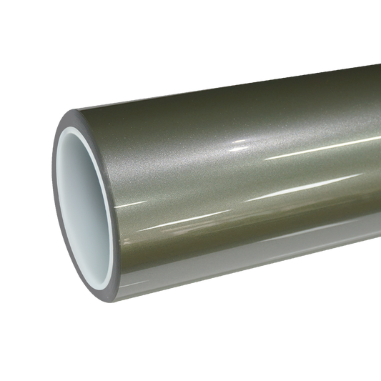 TPU Gloss Metallic Alpine Green Colored PPF Paint Protection Film