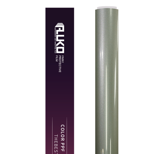 TPU Gloss Metallic Alpine Green Colored PPF Paint Protection Film product image 2 - Veloro paint protection film