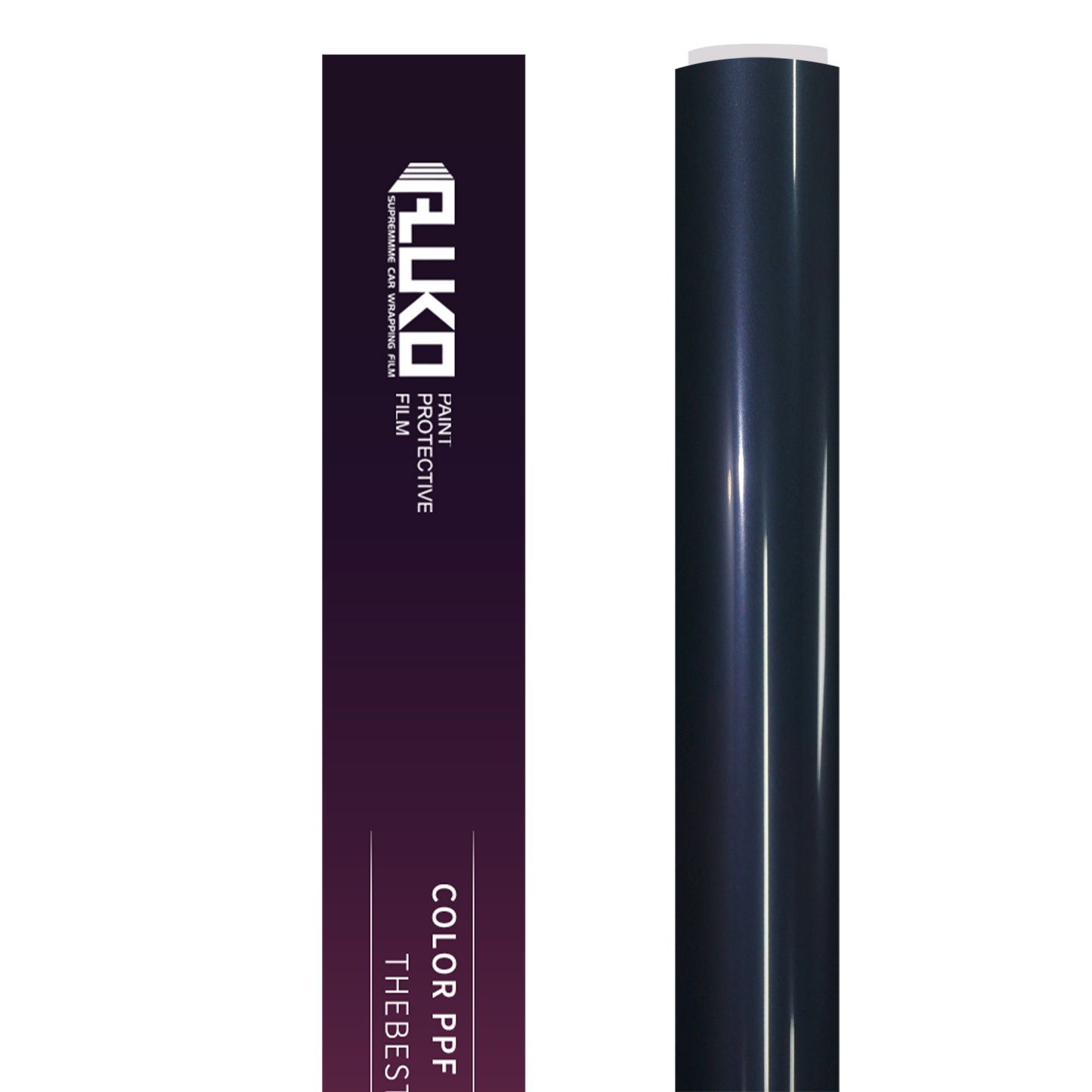 TPU Gloss Metallic Antarctic Star Blue Colored PPF Paint Protection Film product image 2 - Veloro paint protection film