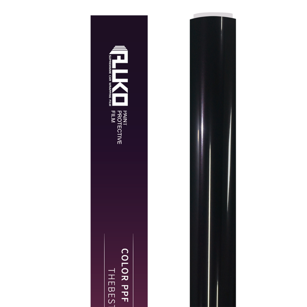 TPU Gloss Metallic Black Cherry Colored PPF Paint Protection Film product image 2 - Veloro paint protection film
