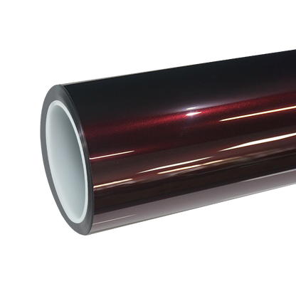 TPU Gloss Metallic Black Rose Colored PPF Paint Protection Film