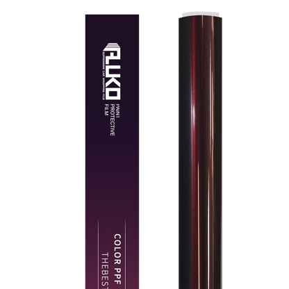 TPU Gloss Metallic Black Rose Colored PPF Paint Protection Film product image 2 - Veloro paint protection film