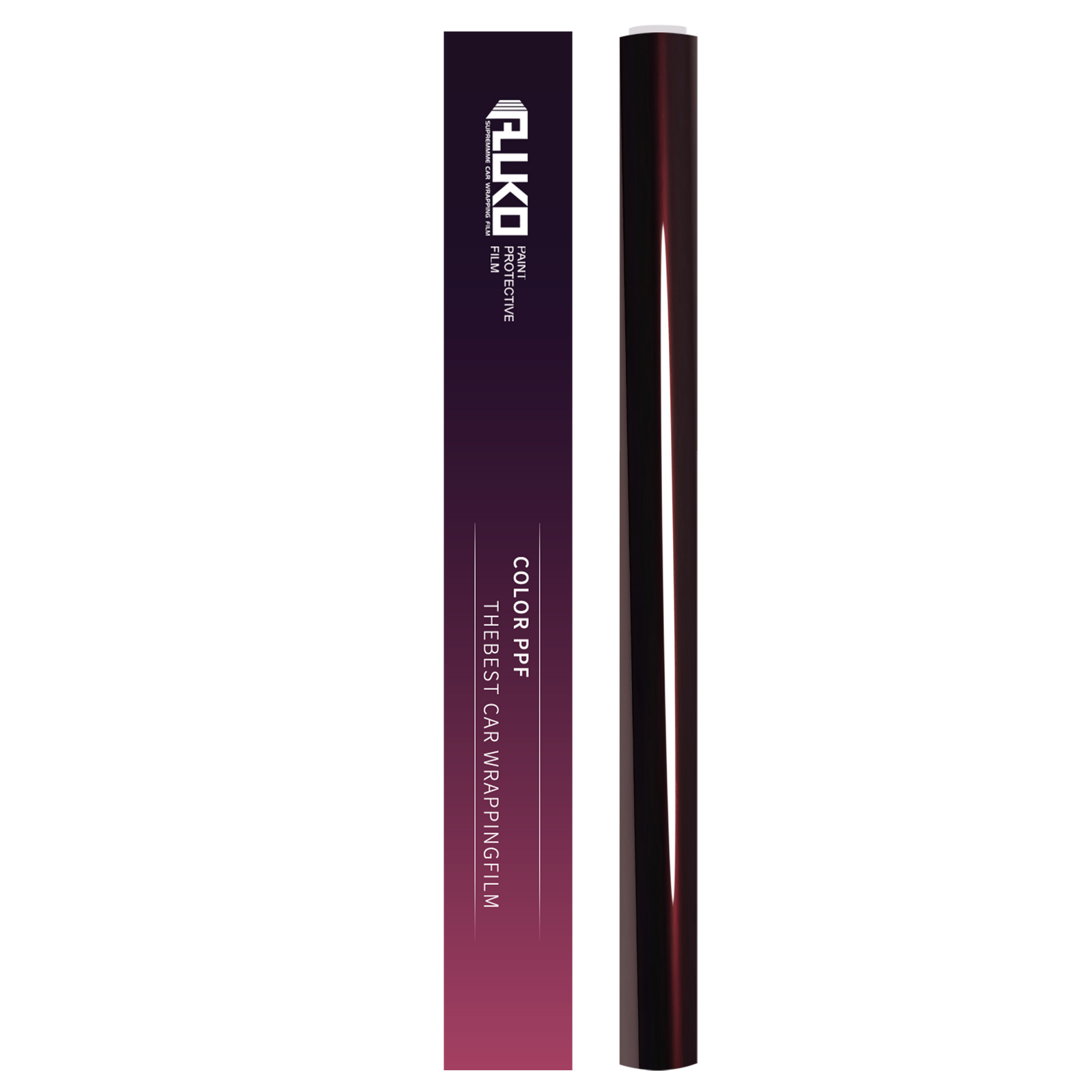 TPU Gloss Metallic Black Rose Colored PPF Paint Protection Film product image 3 - Veloro paint protection film