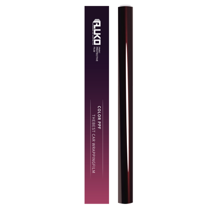 TPU Gloss Metallic Black Rose Colored PPF Paint Protection Film product image 3 - Veloro paint protection film