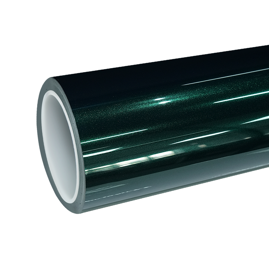 TPU Gloss Metallic British Green Colored PPF Paint Protection Film