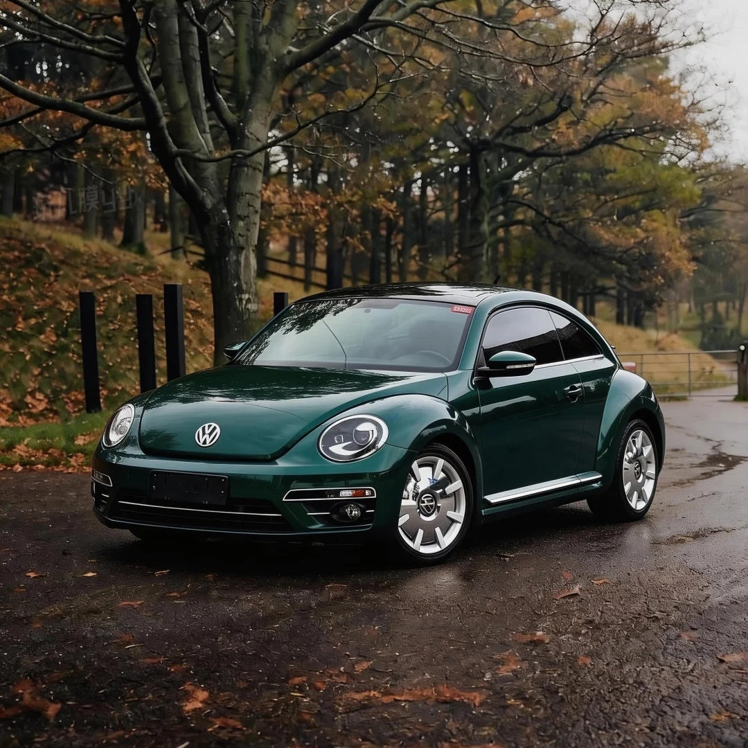 TPU Gloss Metallic British Green Colored PPF Paint Protection Film product image 2 - Veloro paint protection film